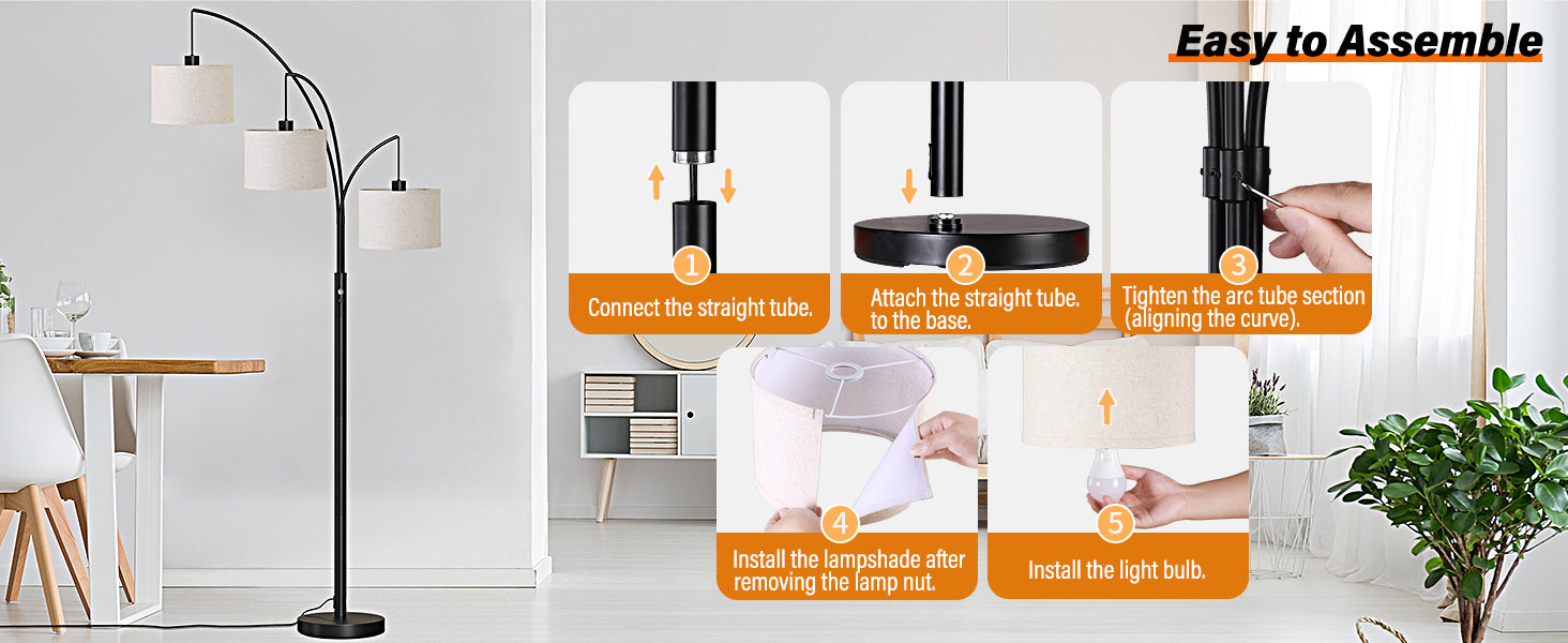 Effortless Setup: Your Step-by-Step Guide to Assembling a Sunmory Floor Lamp