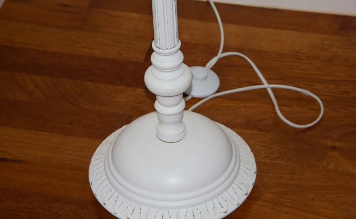 White floor lamp base