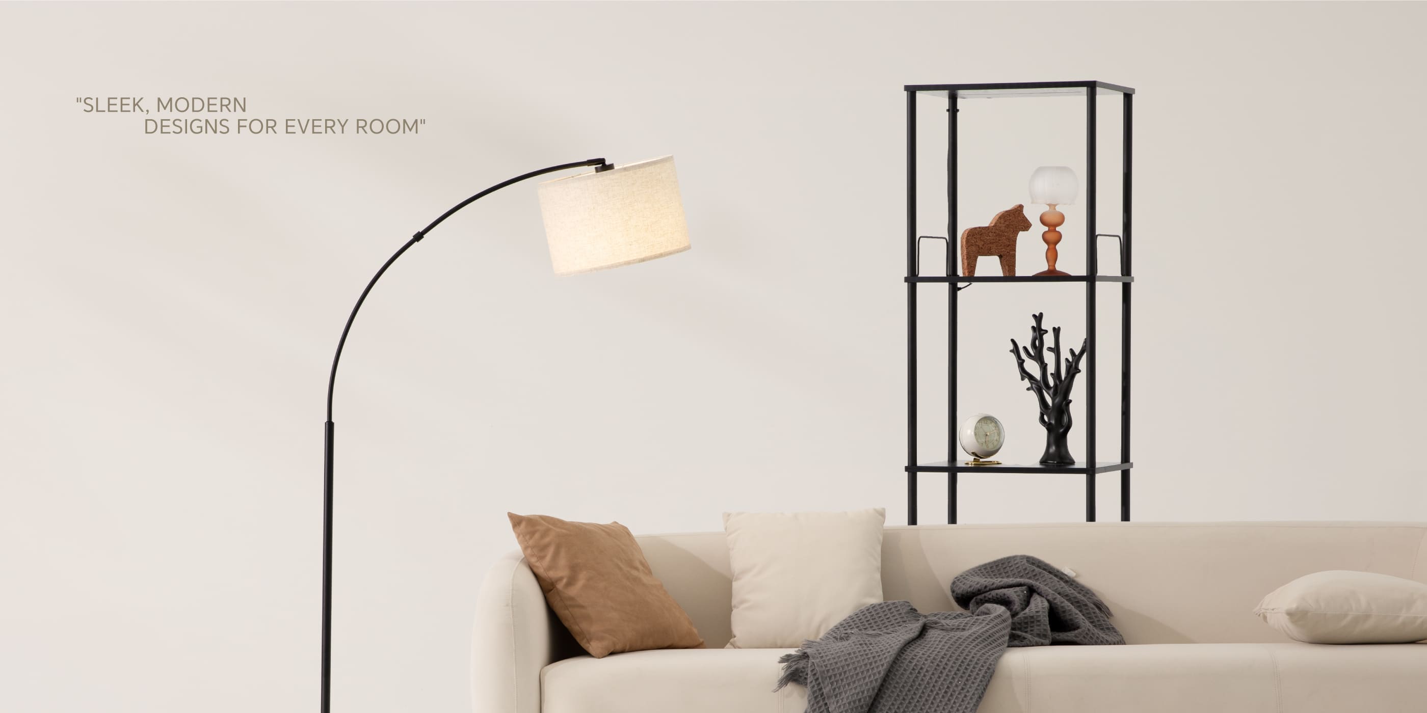 Sleep modern designs for every room_Sunmory floor lamps_Banner