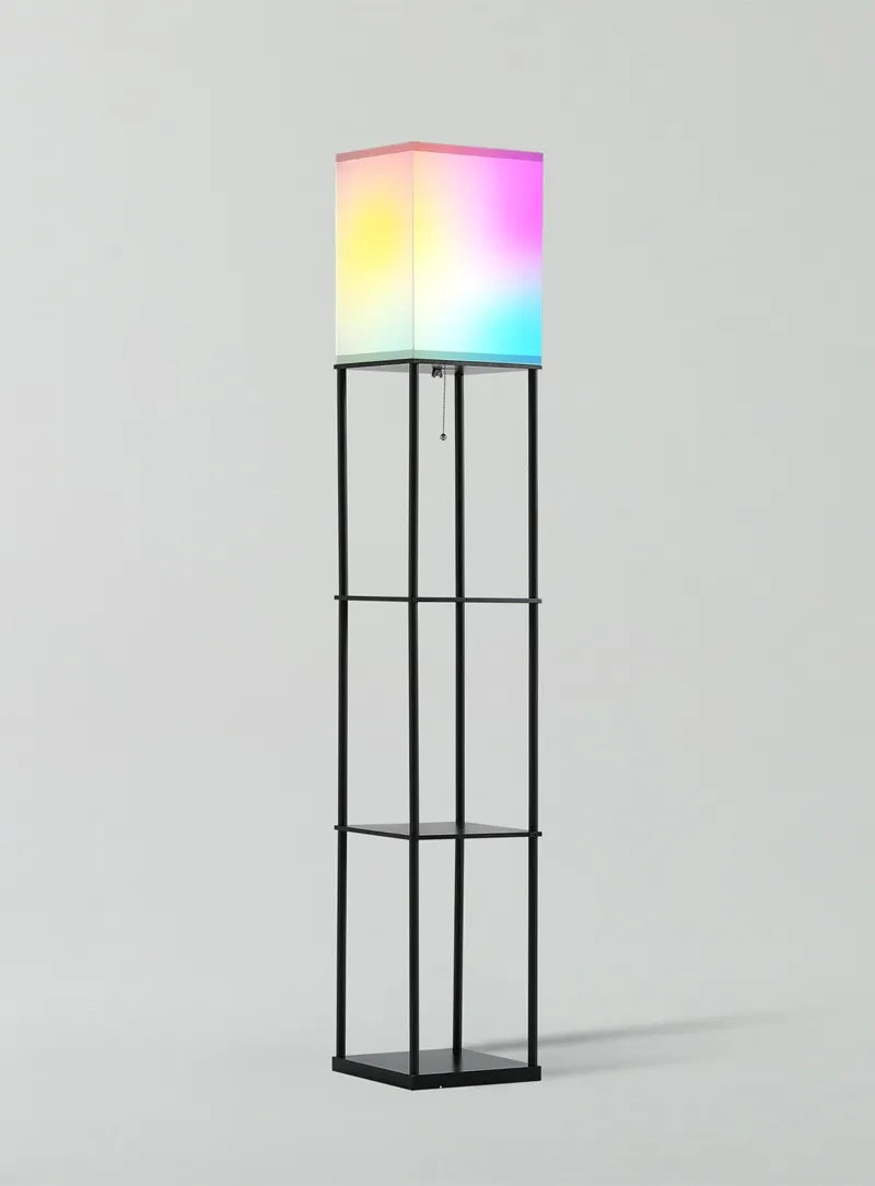 SUNMORY Smart Shelf Floor Lamp with APP Controlled & RGB Bulb