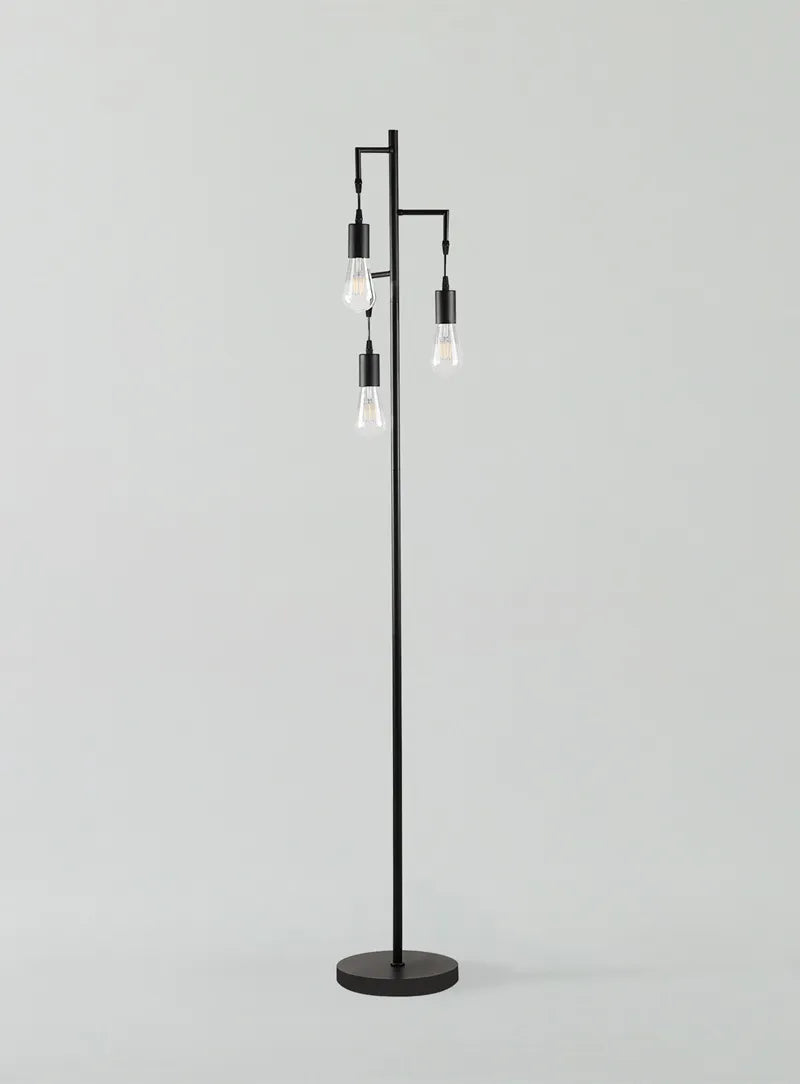 SUNMORY 68.5" 3-Light Industrial Tree Floor Lamp