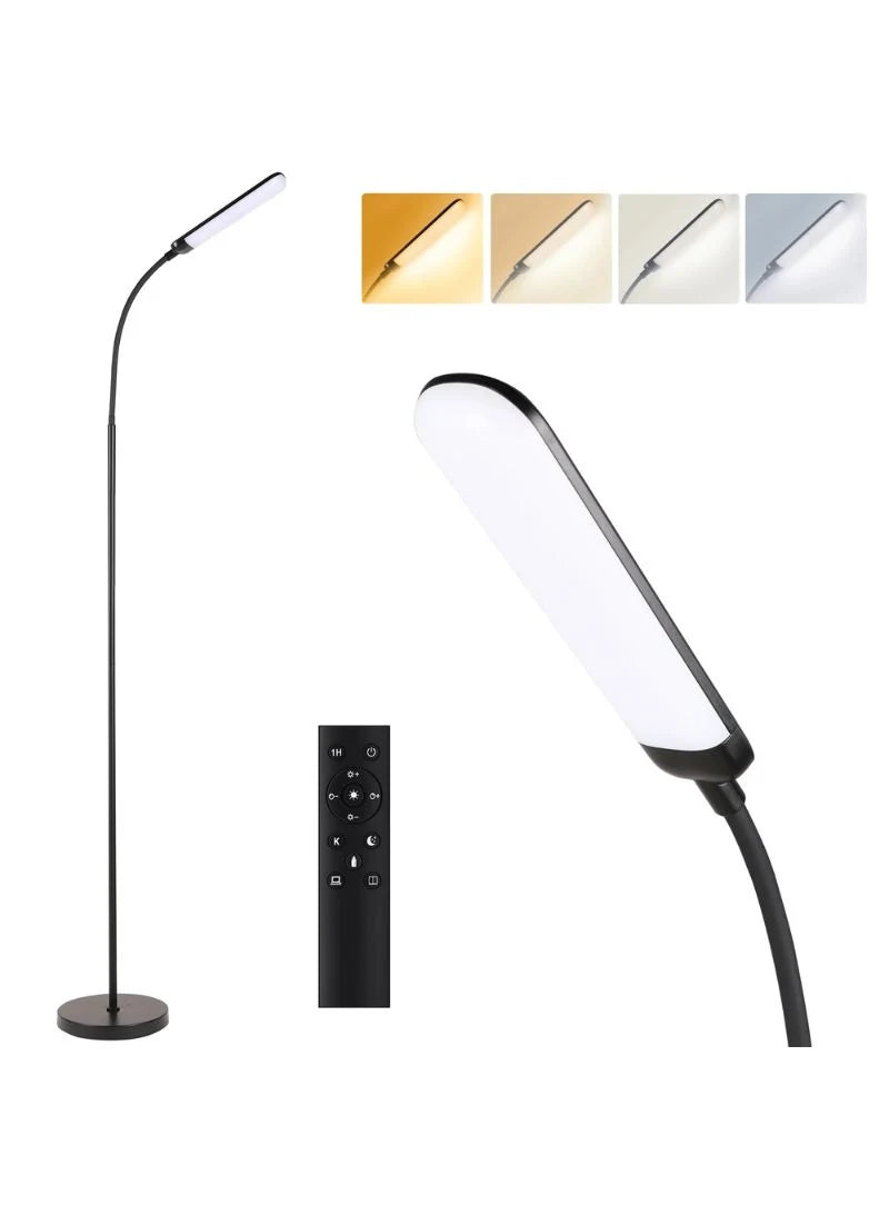 Reading Floor Lamp with Remote for Living Room & Bedroom